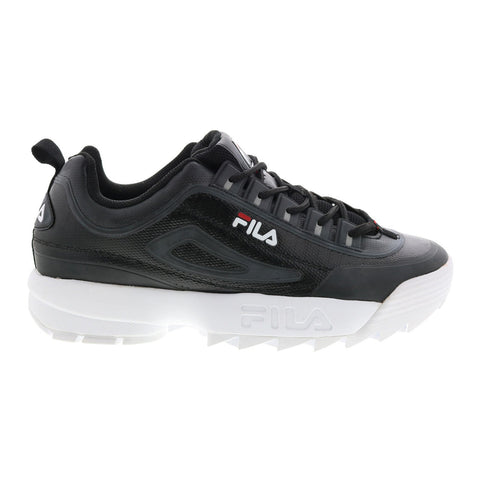 Fila Disruptor II No-Sew 1FM00464-014 Mens Black Lifestyle Sneakers Shoes