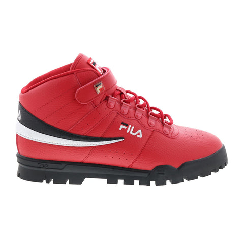 Fila V13 Boot 1FM01156-602 Mens Red Synthetic Lace Up Casual Dress Boots