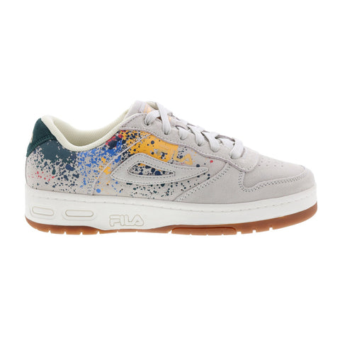 Fila LNX-100 1FM01729-116 Mens Gray Suede Lace Up Lifestyle Sneakers Shoes
