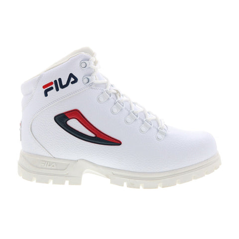 Fila Diviner 1HM00552-126 Mens White Synthetic Lace Up Hiking Boots