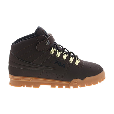 Fila V13 Boot 1HM00878-201 Mens Brown Synthetic Lace Up Casual Dress Boots