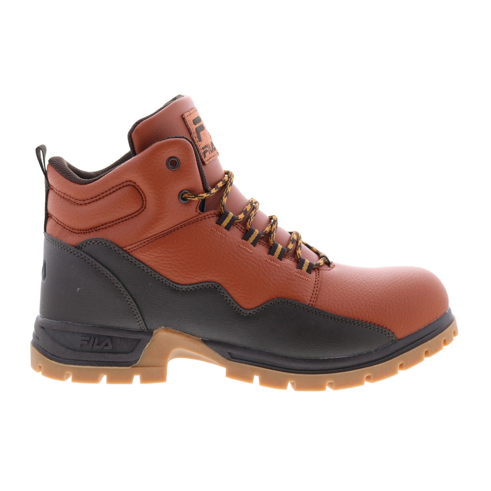 Fila Derail Trail 1HM01375-200 Mens Brown Synthetic Hiking  display picture 1
