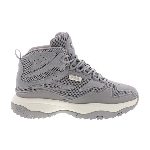 Fila Ranger Boot 1HM01844-063 Mens Gray Suede Lace Up Casual Dress Boots