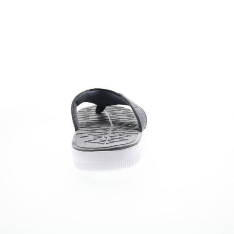 Fila Brule Twist Flex 1HS21012-052 Mens Gray Flip-Flops Sandals Shoes