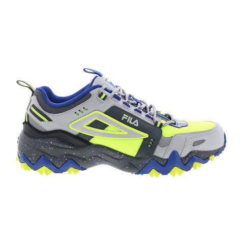 Fila Oakmont Trail 1JM00842-716 Mens Gray Leather Athletic Hiking Shoes