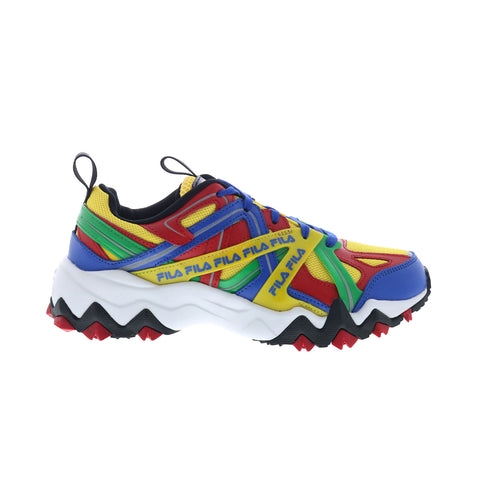 Fila Electromont 1JM01651-732 Mens Yellow Leather Lifestyle Sneakers Shoes