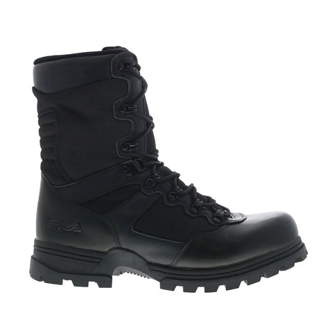 Fila Stormer 1LM00117-001 Mens Black Leather Work & Safety Boots