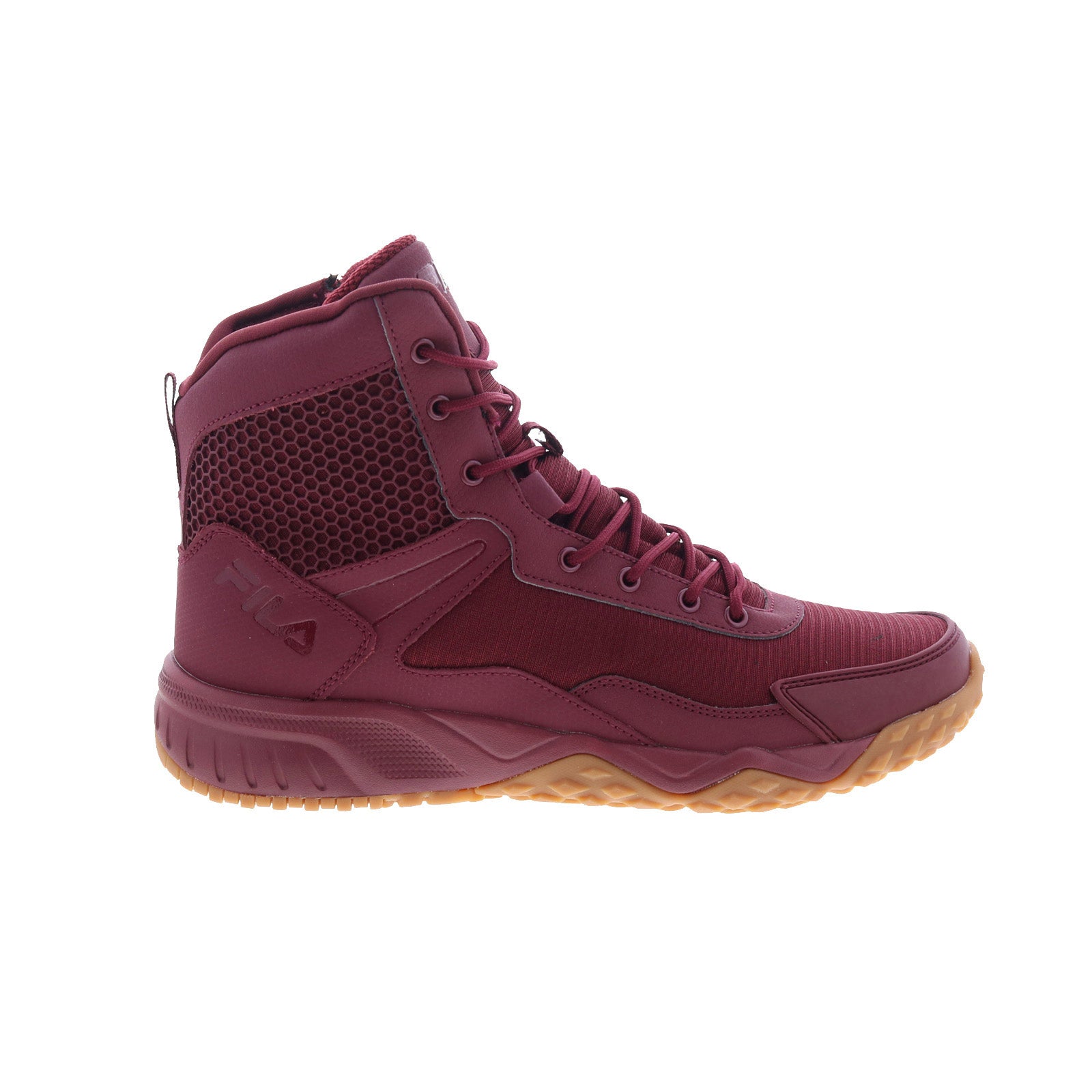 Fila Chastizer 1LM00358-947 Mens Red Leather Work & Safety  display picture 3