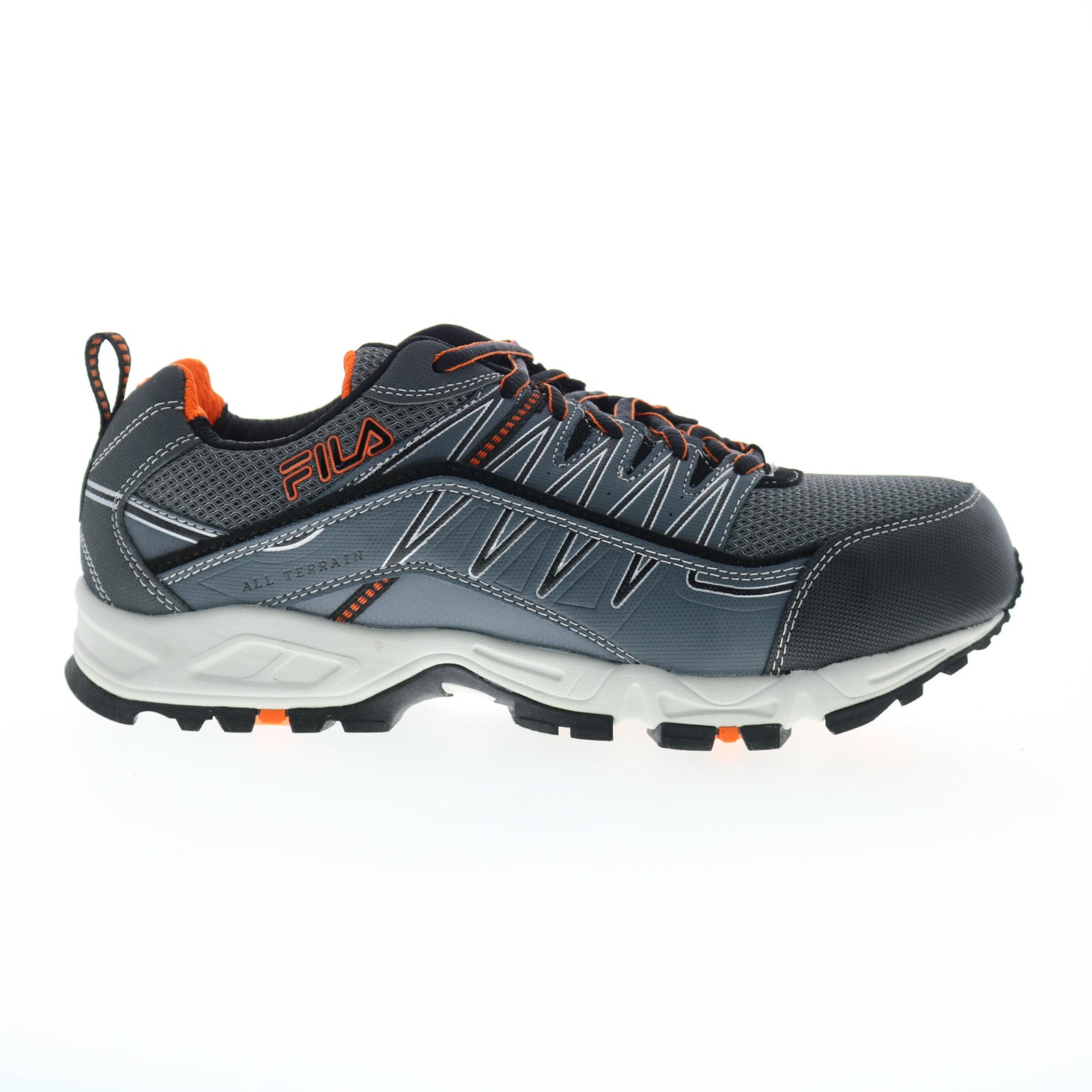 Fila Memory AT Peak Composite Toe Mens Gray Wide Athletic 