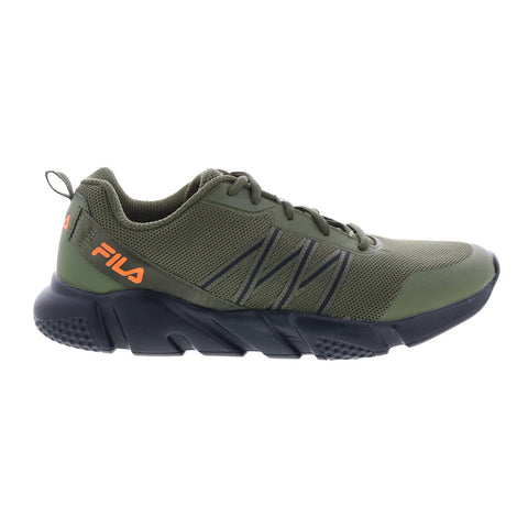 Fila Travalo 1RM01300-305 Mens Green Canvas Lifestyle Sneakers Shoes