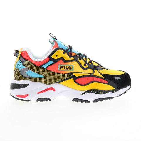 Fila Ray Tracer Apex 1RM01977-020 Mens Yellow Lifestyle Sneakers Shoes