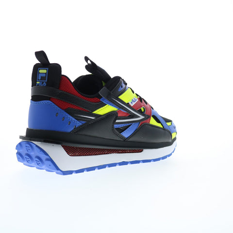 Fila Sandenal 1RM02029-042 Mens Black Leather Lifestyle Sneakers Shoes