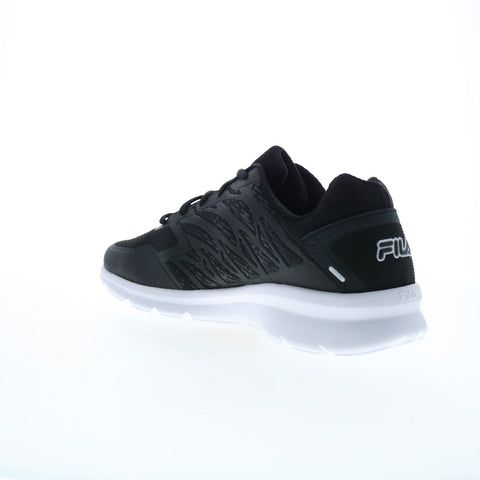 Fila Memory Finition 7 1RM02074-003 Mens Black Canvas Athletic Running Shoes