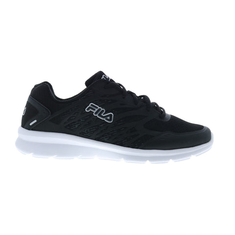 Fila Memory Finition 7 1RM02074-003 Mens Black Canvas Athletic Running Shoes