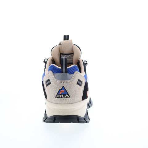 Fila Ray Tracer Trail 2 1RM02176-208 Mens Blue Leather Athletic Hiking Shoes