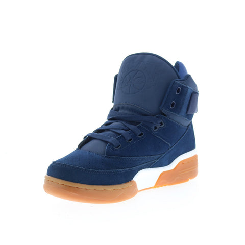 Ewing Athletics 33 HI 1EW90212-475 Mens Blue Suede Lifestyle Sneakers Shoes