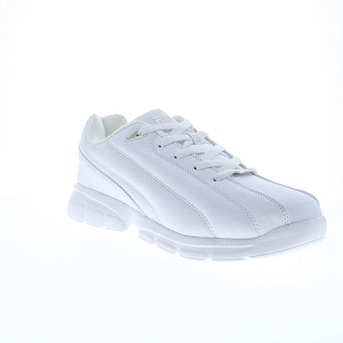 Fila Leverage 1SC086XX-119 Mens White Synthetic Lifestyle Sneakers Shoes