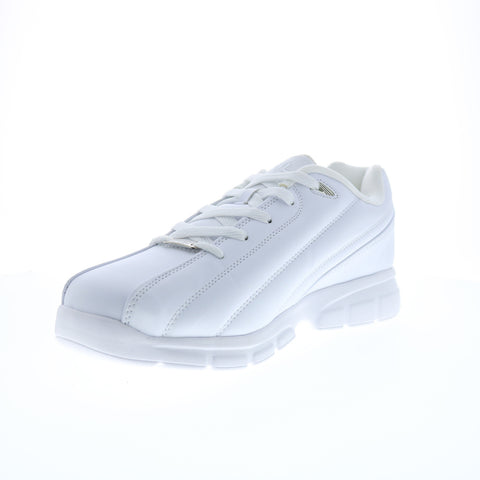 Fila Leverage 1SC086XX-119 Mens White Synthetic Lifestyle Sneakers Shoes
