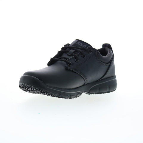 Fila Memory Blake Slip Resistant 1SL15001-001 Mens Black Synthetic Work Boots