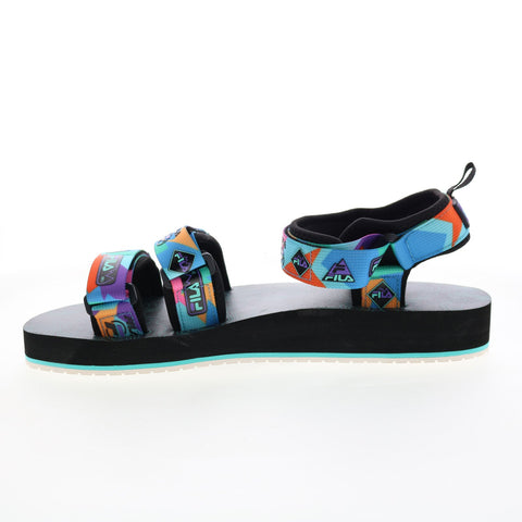 Fila Drifter DNS 90s 1SM00825-028 Mens Black Canvas Sport Sandals Shoes