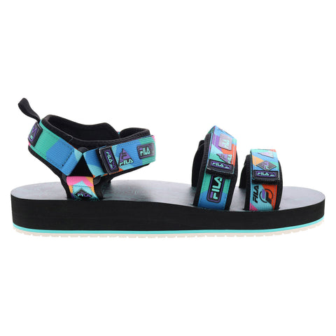 Fila Drifter DNS 90s 1SM00825-028 Mens Black Canvas Sport Sandals Shoes