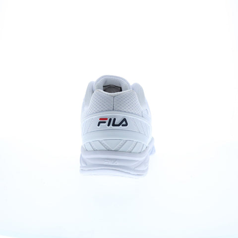 Fila Axilus 2 Energized 1TM00615-147 Mens White Canvas Athletic Tennis Shoes