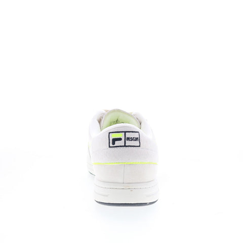 Fila Tennis 88 X MSGM 1TM01735-115 Mens White Suede Lifestyle Sneakers Shoes