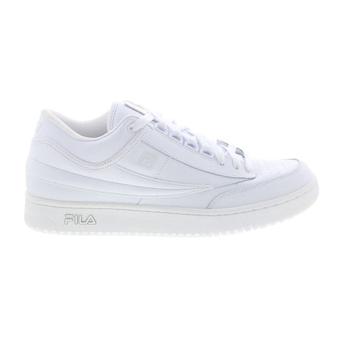 Fila T-1 Mid 1TM01788-100 Mens White Leather Lifestyle Sneakers Shoes