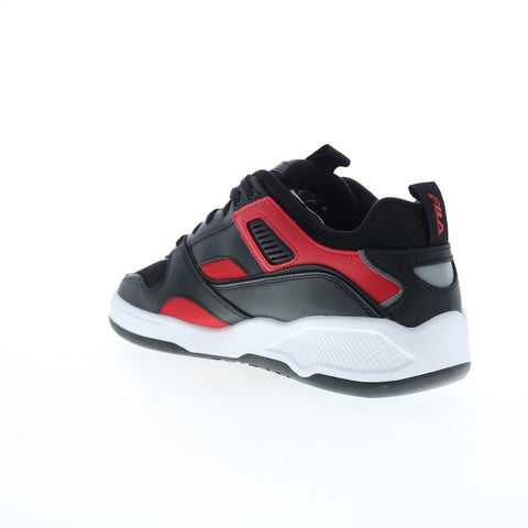 Fila Corda 1TM01917-604 Mens Black Leather Lifestyle Sneakers Shoes