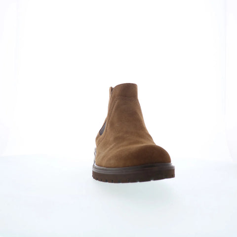 Johnston & Murphy 20-1986 Mens Brown Suede Pull On Chelsea Boots