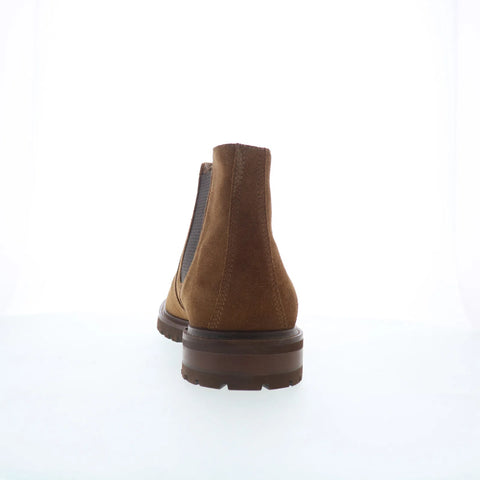 Johnston & Murphy 20-1986 Mens Brown Suede Pull On Chelsea Boots