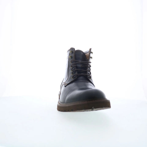 Johnston & Murphy 20-1992 Mens Brown Leather Lace Up Casual Dress Boots