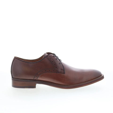 Johnston & Murphy 20-2234 Mens Brown Leather Oxfords & Lace Ups Casual Shoes