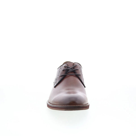 Johnston & Murphy 20-2234 Mens Brown Leather Oxfords & Lace Ups Casual Shoes