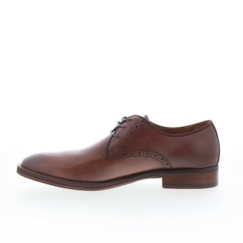 Johnston & Murphy 20-2234 Mens Brown Leather Oxfords & Lace Ups Casual Shoes
