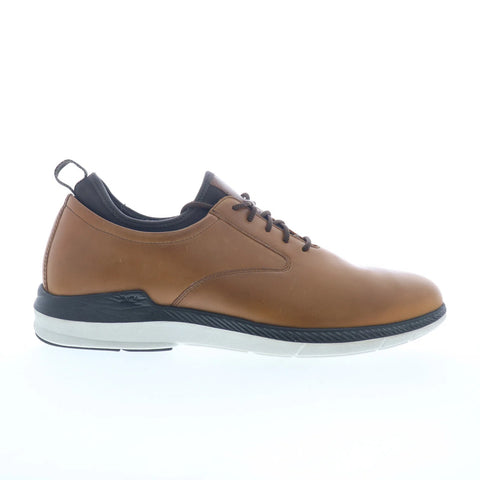 Johnston & Murphy 20-2752 Mens Brown Oxfords & Lace Ups Plain Toe Shoes