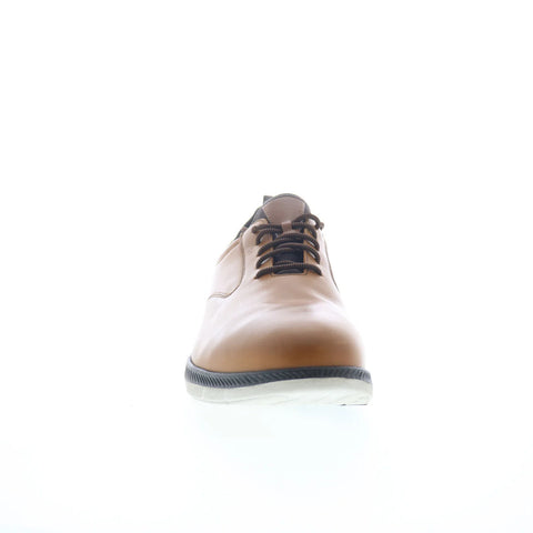 Johnston & Murphy 20-2752 Mens Brown Oxfords & Lace Ups Plain Toe Shoes