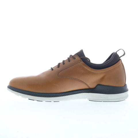 Johnston & Murphy 20-2752 Mens Brown Oxfords & Lace Ups Plain Toe Shoes