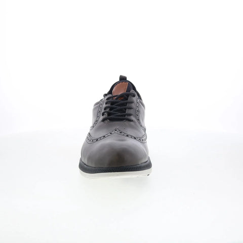Johnston & Murphy 20-2768 Mens Black Oxfords Wingtip & Brogue Shoes