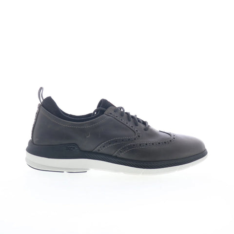 Johnston & Murphy 20-2768 Mens Gray  Oxfords Wingtip & Brogue Shoes