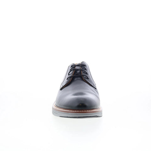 Johnston & Murphy 20-3521 Mens Black Leather Oxfords & Lace Ups Casual Shoes