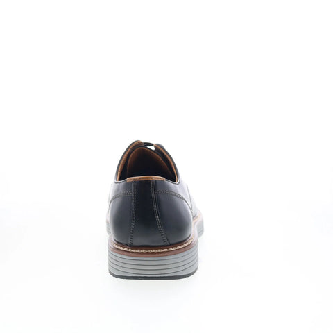 Johnston & Murphy 20-3521 Mens Black Leather Oxfords & Lace Ups Casual Shoes