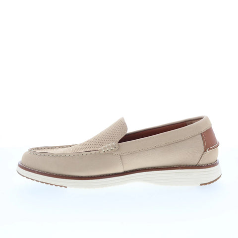 Johnston & Murphy 20-4050 Mens Brown Suede Loafers & Slip Ons Casual Shoes