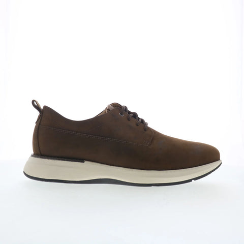 Johnston & Murphy 20-4270 Mens Brown Oxfords & Lace Ups Plain Toe Shoes
