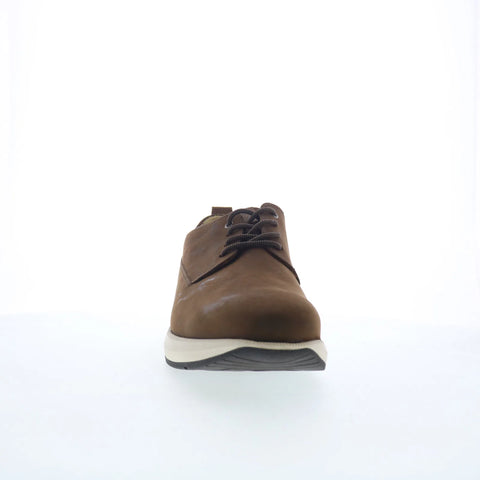 Johnston & Murphy 20-4270 Mens Brown Oxfords & Lace Ups Plain Toe Shoes