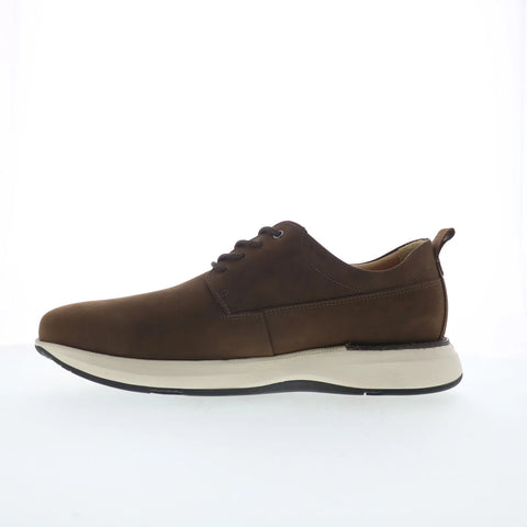 Johnston & Murphy 20-4270 Mens Brown Oxfords & Lace Ups Plain Toe Shoes
