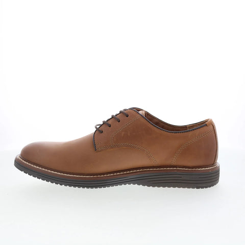 Johnston & Murphy 20-4338 Mens Brown Wide Oxfords & Lace Ups Casual Shoes
