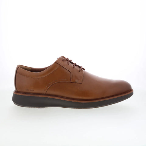 Johnston & Murphy 20-4381 Mens Brown Wide Oxfords & Lace Ups Casual Shoes