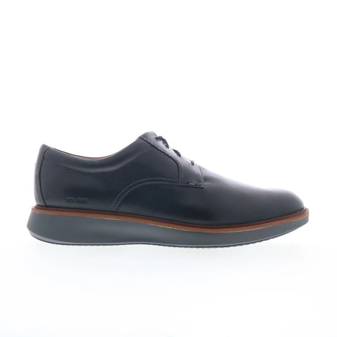 Johnston & Murphy 20-4383 Mens Black Wide Oxfords & Lace Ups Casual Shoes