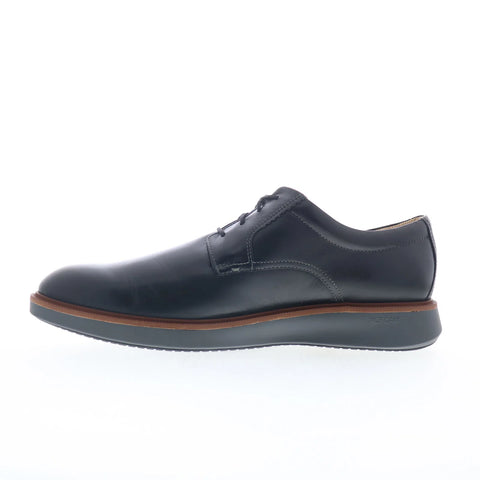 Johnston & Murphy 20-4383 Mens Black Wide Oxfords & Lace Ups Casual Shoes